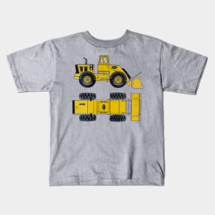 Mighty Loader - 1968 Box Graphic Kids T-Shirt